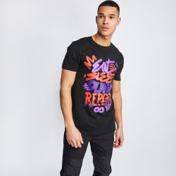 Uomo T-Shirts - LCKR Essential - Black-Black