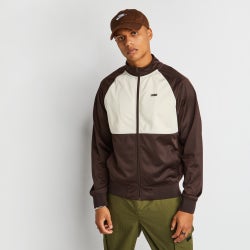 Herren Track Tops - LCKR Breezy - Dark Cola-Chalk