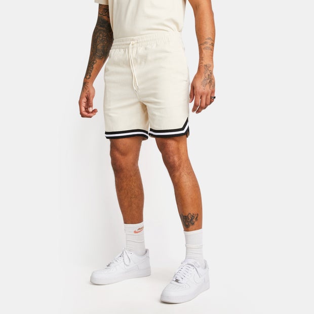 Image of LCKR Excell Corduroy male Pantaloncini - Bianco - Poly Fleece - Foot Locker035