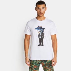 Men T-Shirts - LCKR Essential - White-White