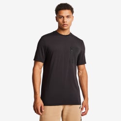 Men T-Shirts - LCKR Teslin - Black-Black