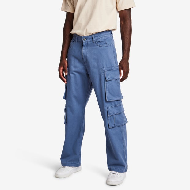 Image of LCKR Baggy male Pantaloni - Blu - Foot Locker035