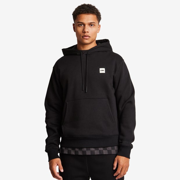 Image of LCKR Embroiderosso Hooded male Felpe con cappuccio - Nero - Pile di cotone - Foot Locker035