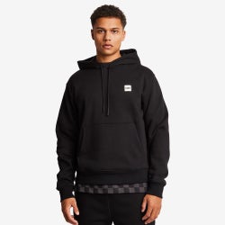 Hombre Hoodies - LCKR Embroidered Hooded - Black-Black