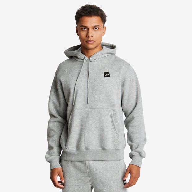 Image of LCKR Essential male Felpe con cappuccio - Grigio - Pile di cotone - Foot Locker035