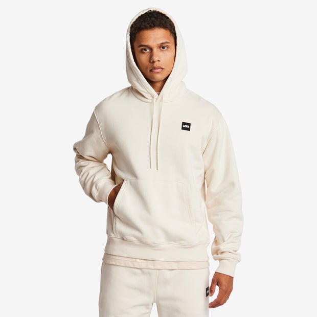 LCKR Essential Hombre Sudaderas - Blanco - Talla L - Borreguillo de algodón