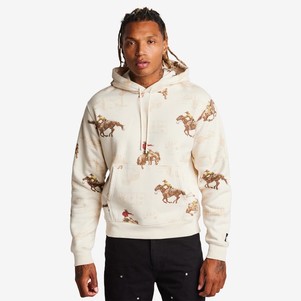 LCKR Essential Hombre Sudaderas - Blanco - Talla M - Borreguillo de algodón