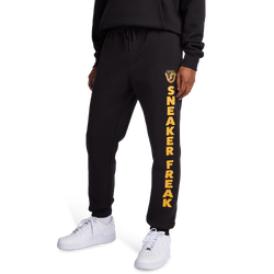 Men Pants - LCKR Badge - Black-Black