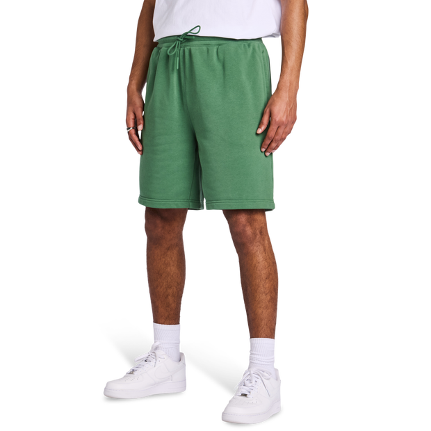 LCKR Terry Men Shorts - Green - Size M - Cotton French Terry