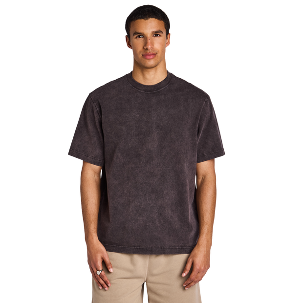 Heavyweight Relaxed Fit Herren T-Shirts - Schwarz - Größe M - Baumwoll-Jersey Black M