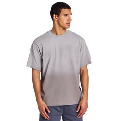 Men T-Shirts - LCKR Heavyweight Distressed Relaxed Fit - Grey-Grey