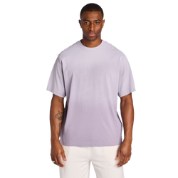 Men T-Shirts - LCKR Heavyweight Distressed Relaxed Fit - Purple-Purple