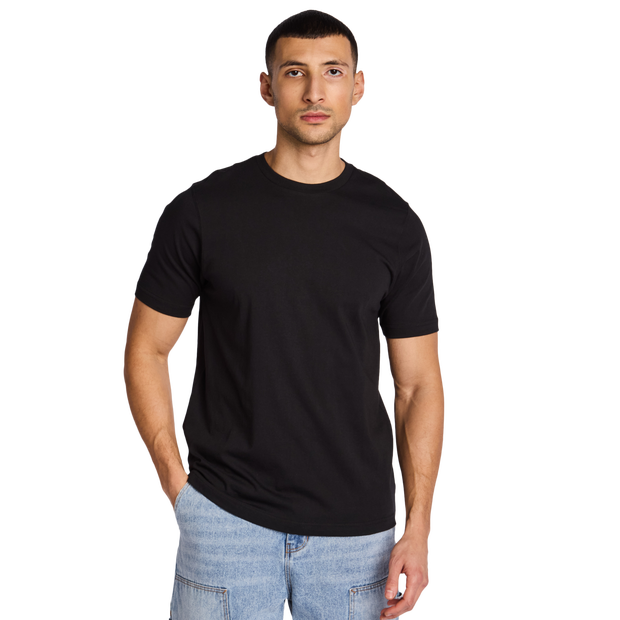 LCKR Moswood Men T-Shirts - Black - Size XL - Cotton Jersey