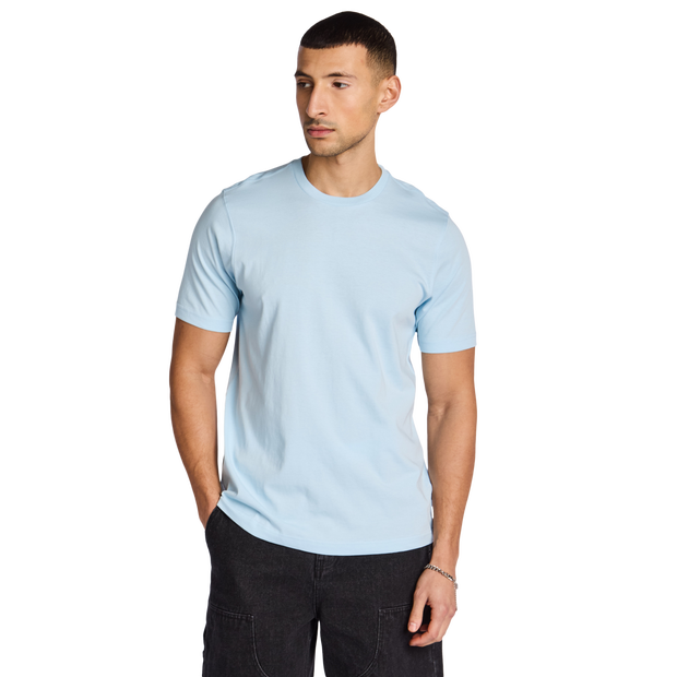 LCKR Moswood Men T-Shirts - Blue - Size S - Cotton Jersey