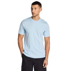 Men T-Shirts - LCKR Moswood - Blue-Blue