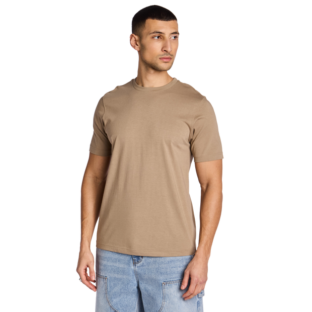 LCKR Moswood Men T-Shirts - Brown - Size XS - Cotton Jersey
