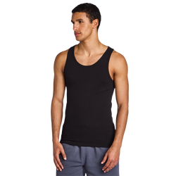 Homme Vestes - LCKR Flagship Rib Tank - Black-Black