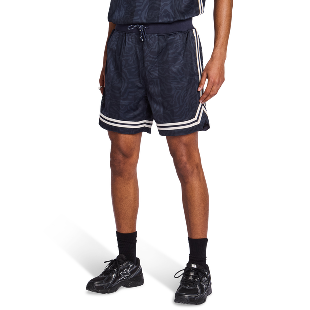 League Basketball Mesh Herren Kurze Hosen - Blau - Größe S - Poly Mesh Blue S