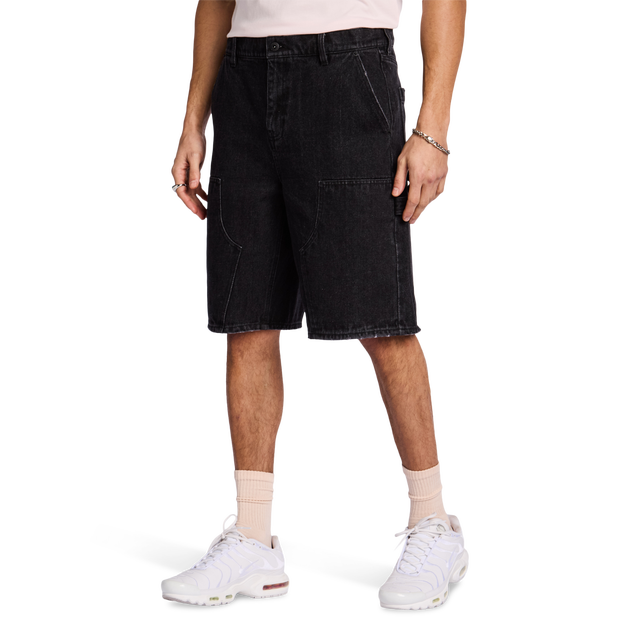 LCKR Salaman Carpenter Jeans Uomo - Pantaloncini Nero - Taglia S - Denim di cotone