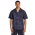 LCKR Tenzin Button Front Shirt - Homme T-Shirts Blue-Blue