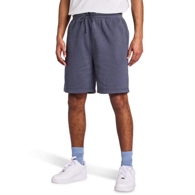Terry Herren Kurze Hosen - Blau - Größe M - Baumwoll-Frottee Blue M