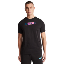 Men T-Shirts - Puma Squid Game - Black-Black