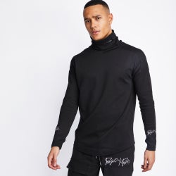 Men T-Shirts - Project X Paris Signature - Black-Black