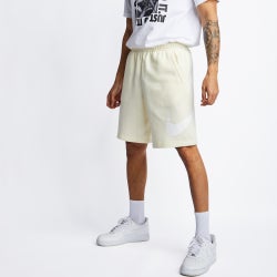 Men Shorts - Nike Club - White-White