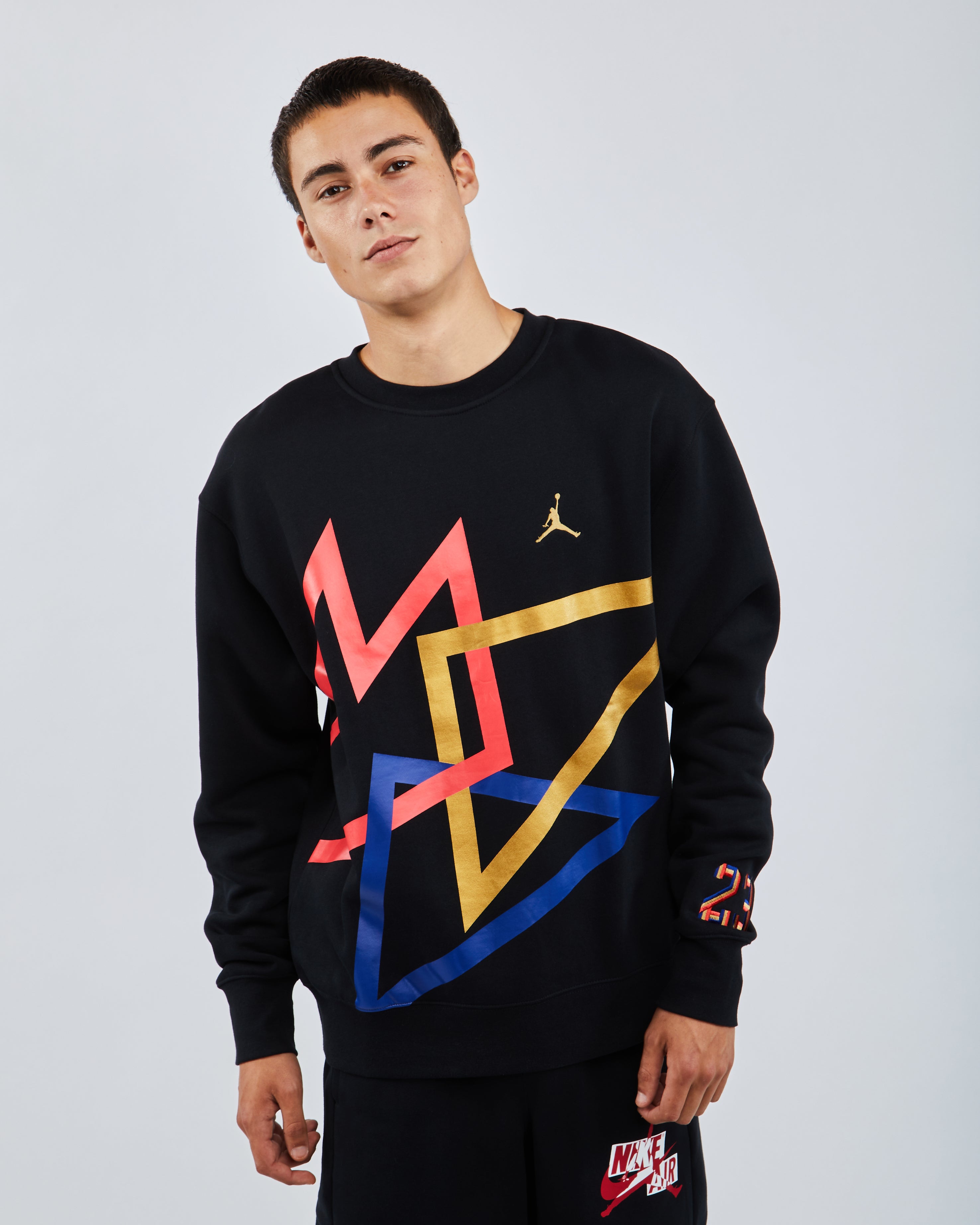 jordan dna fleece crew