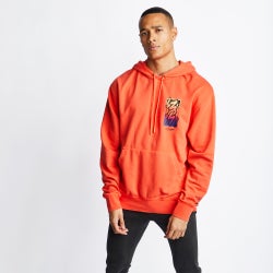 Men Hoodies - Jordan Zion Over The Head - Bright Crimson-Brown
