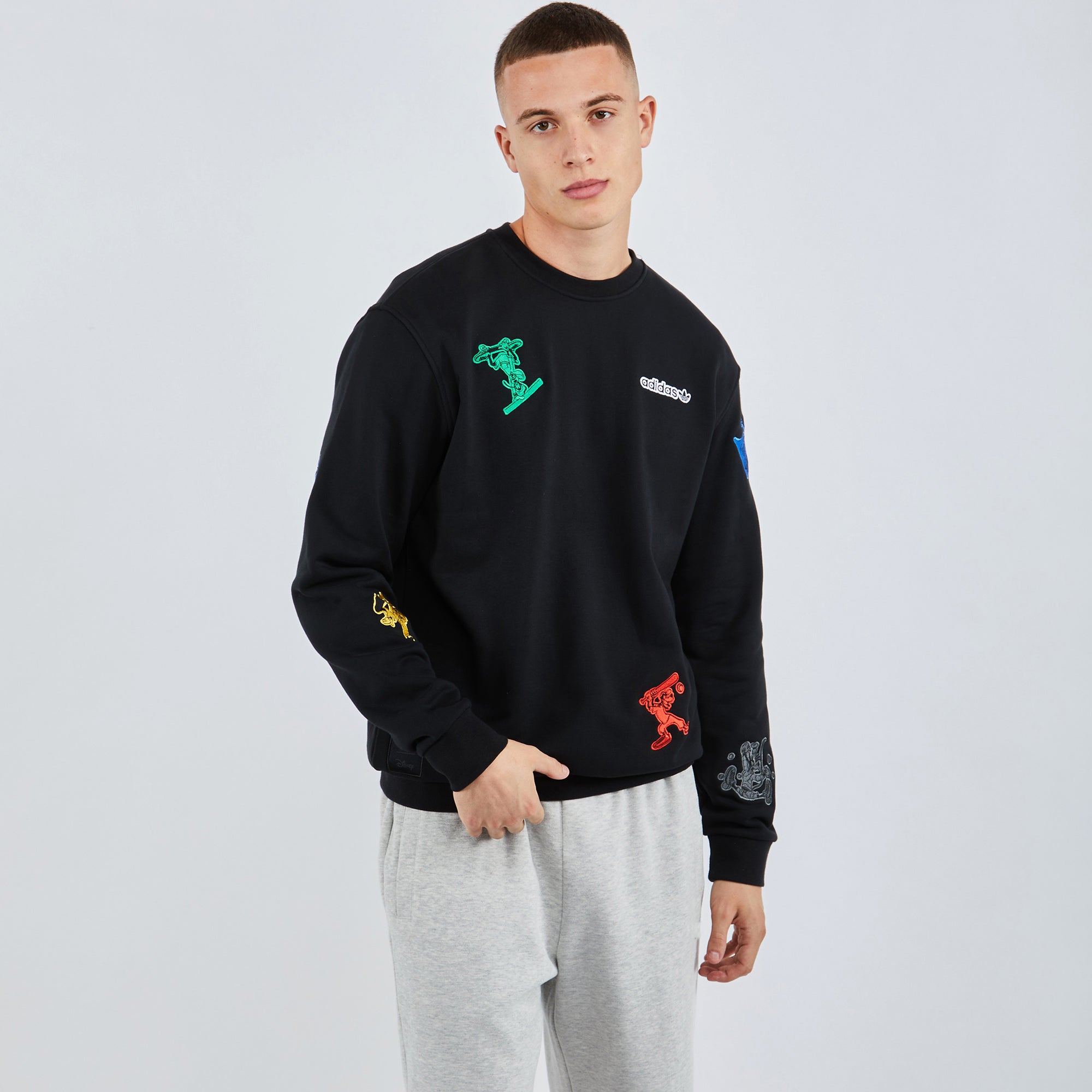 goofy adidas sweatshirt