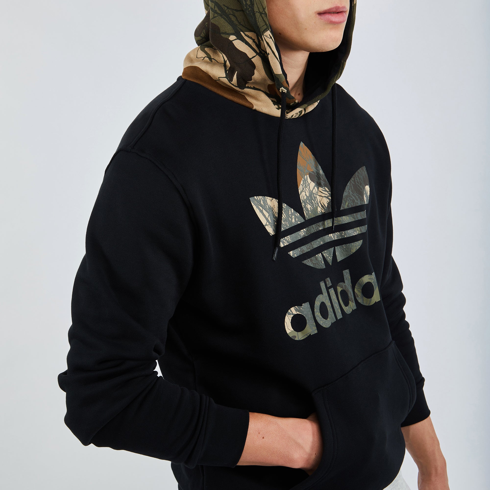 adidas camo block hoodie