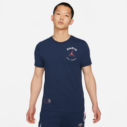 Men T-Shirts - Jordan Shorstleeve - Midnight Navy-Navy