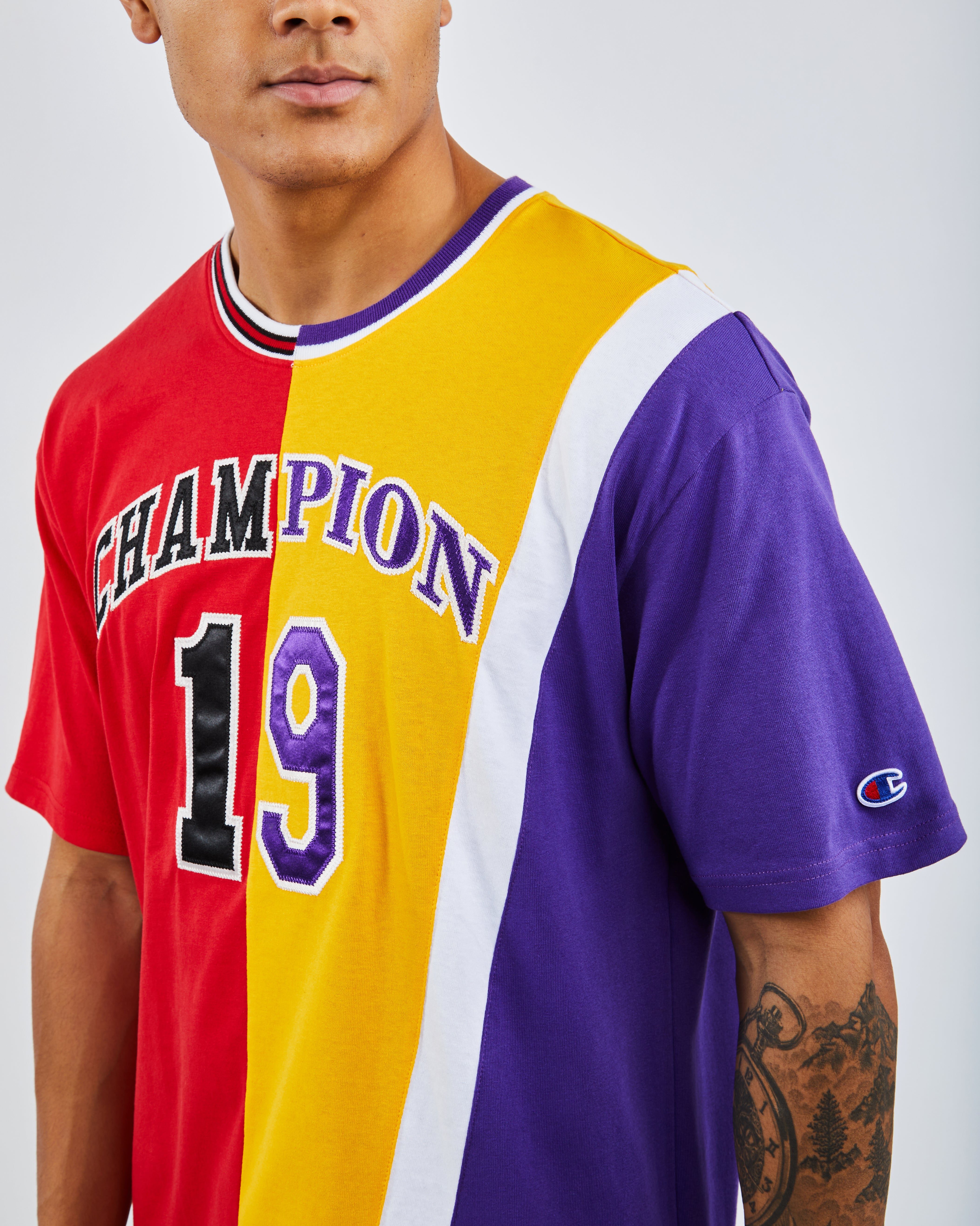 foot locker champion crewneck