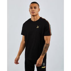 Men T-Shirts - Puma Worldhood - Black-Black