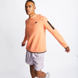 Men Sweatshirts - Nike Tech - Orange-Black