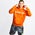 Nike Air Over The Head - Men Hoodies Orange-White