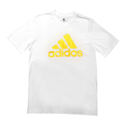 Men T-Shirts - adidas Universal Foil - White-White