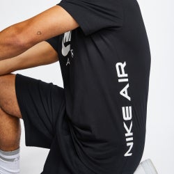 Men T-Shirts - Nike Air - Black-Black