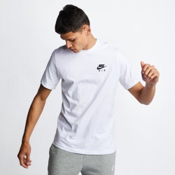 Men T-Shirts - Nike Air - White-White