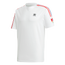 adidas 3D Trefoil 3 Stripes - Men T-Shirts White-White