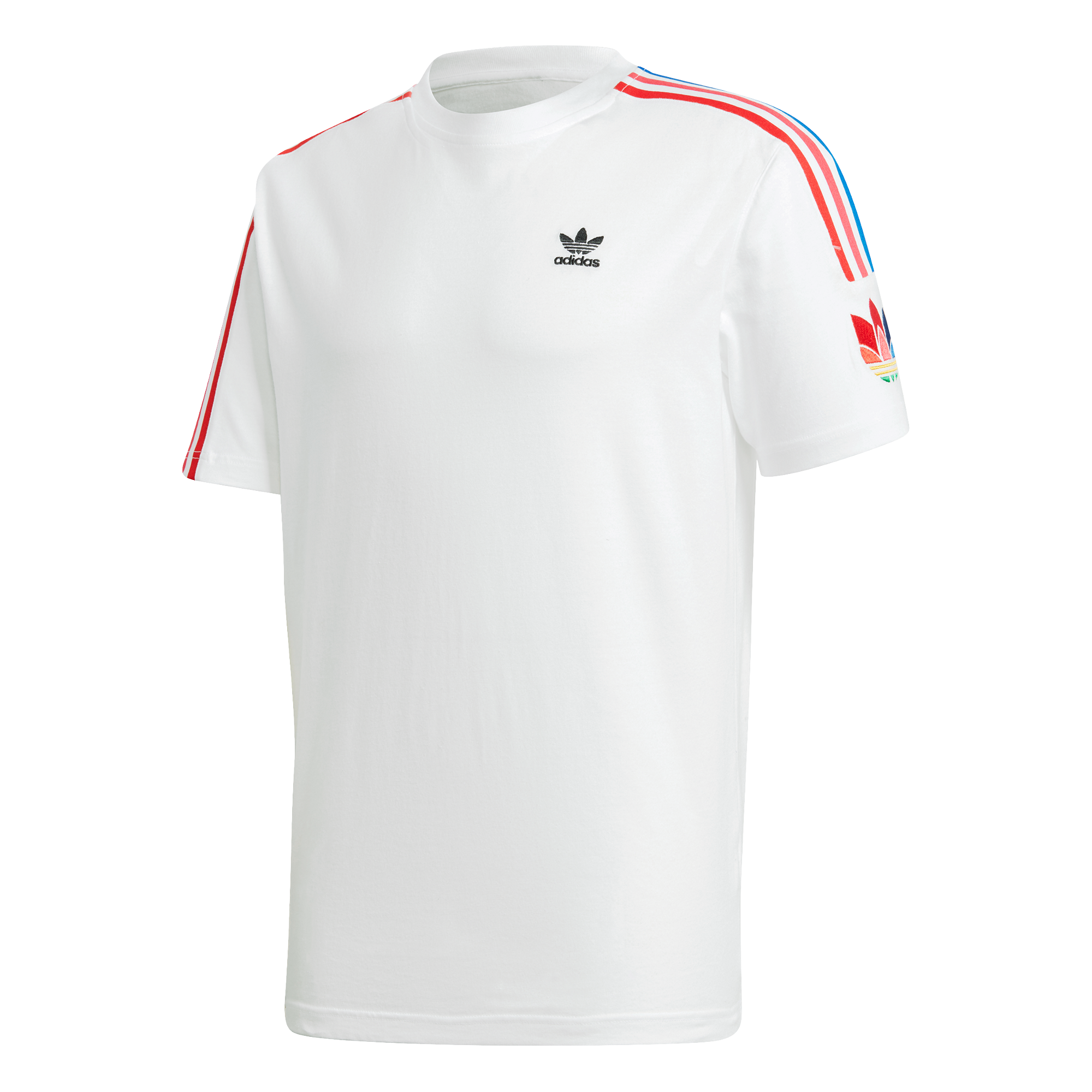 adidas trefoil 3 stripes t shirt