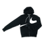 Nike Swoosh - Men Hoodies Black-White