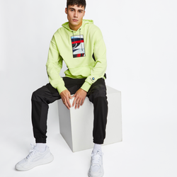 Men Hoodies - Puma Bmw Over The Head - Yellow-Yellow