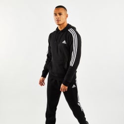 Men Hoodies - adidas Over The Head - Black-White