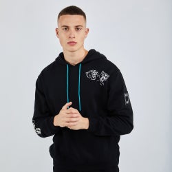 Men Hoodies - Puma Basketball 2 Tiger Over The Head - Black-Black