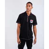Black-Black-Black - FLA+ TAPE POLO BLK