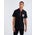 Fila Tape - Men Polos Black-Black-Black