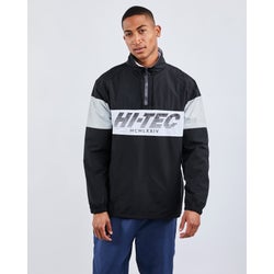 Men Track Tops - Hi-Tec Kenza - Stretch Limo-Bright White-Strong Blue