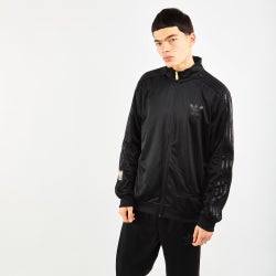 Men Track Tops - adidas Chile 20 - Black-Gold-Black